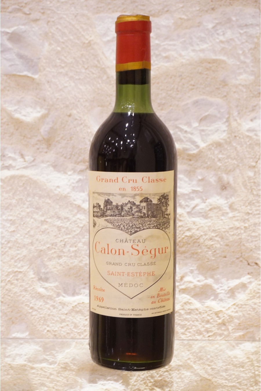 Château Calon-Ségur Saint-Estèphe 3e Cru Classé 1969 Château Calon-Ségur Saint-Estèphe 3e Cru Classé 1969