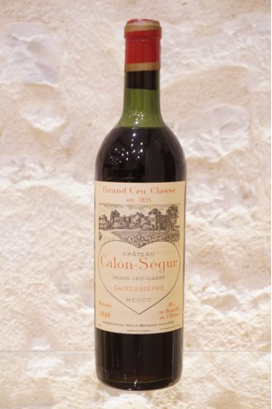 Château Calon-Ségur Saint-Estèphe 3e Cru Classé 1969