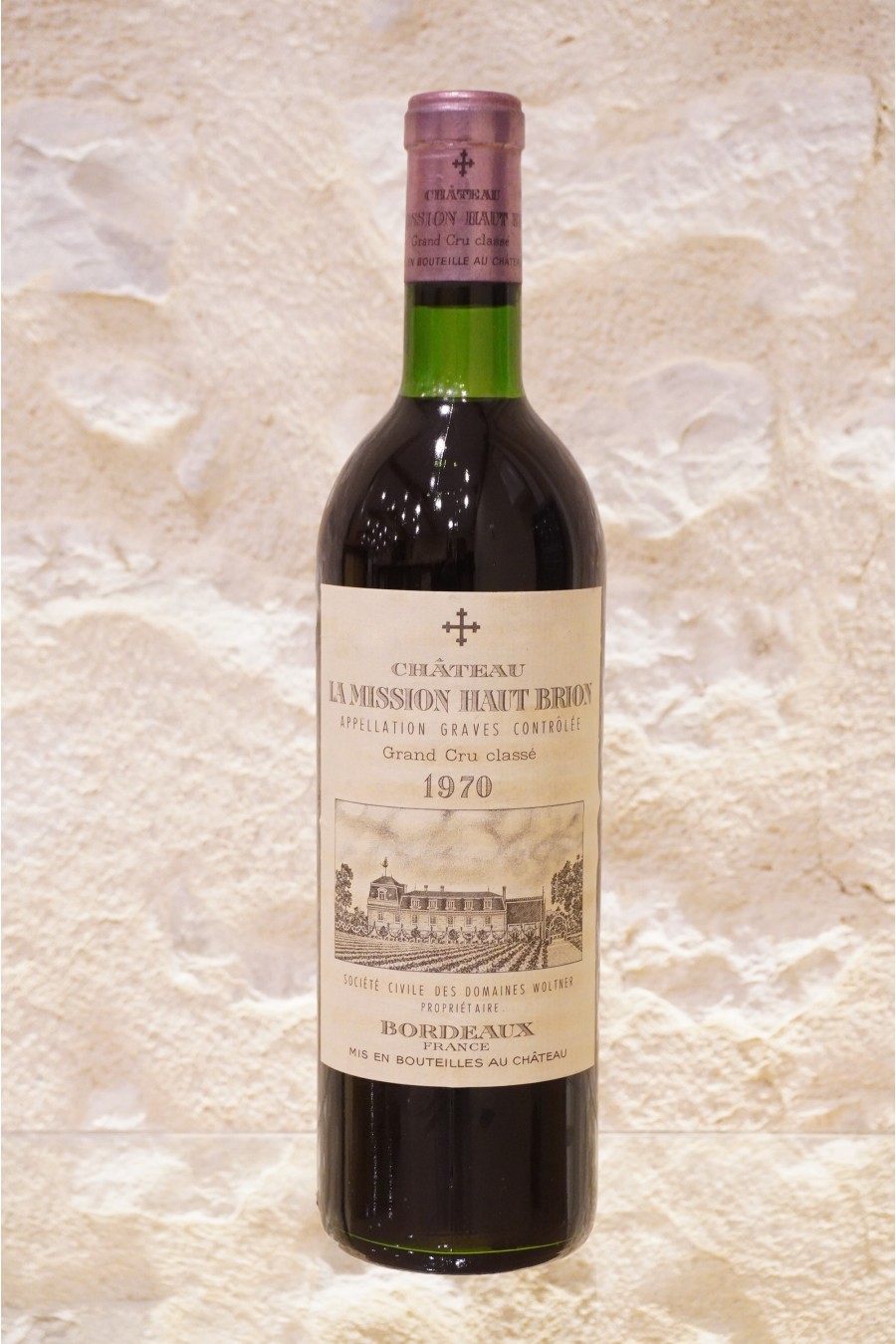 Château La Mission Haut-Brion Pessac-Léognan Grand Cru Classé 1970 Château La Mission Haut-Brion Pessac-Léognan Grand Cru Classé 1970
