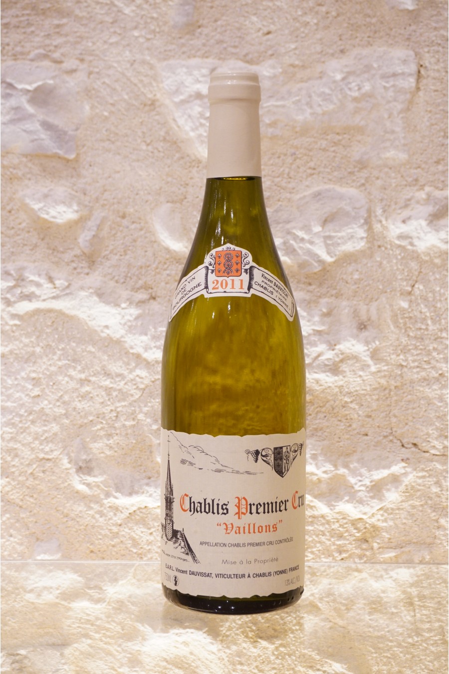Domaine Vincent Dauvissat Chablis 1er Cru Vaillons 2011 Domaine Vincent Dauvissat Chablis 1er Cru Vaillons 2011
