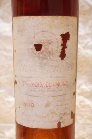 Cru de Gravère Sainte-Croix du Mont 1950