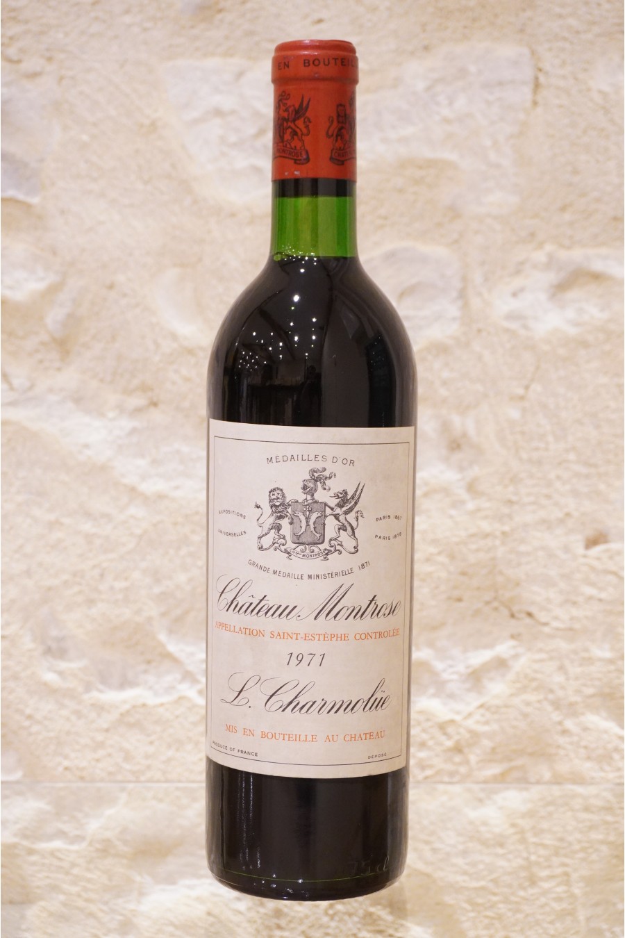 Château Montrose Saint-Estèphe 2e Cru Classé 1971 Château Montrose Saint-Estèphe 2e Cru Classé 1971