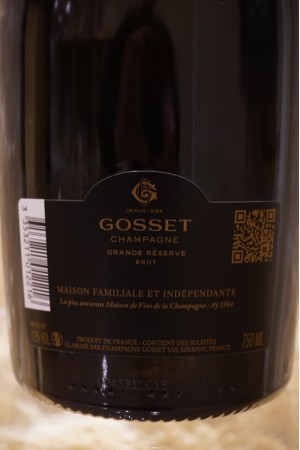 Gosset Grande Réserve Champagne Brut