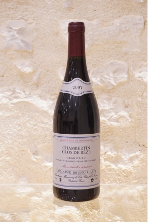 Bruno Clair Chambertin Clos de Bèze Grand Cru 2007