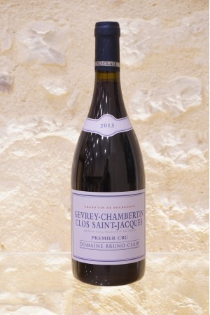 Bruno Clair Gevrey-Chambertin 1er Cru Clos Saint-Jacques 2013