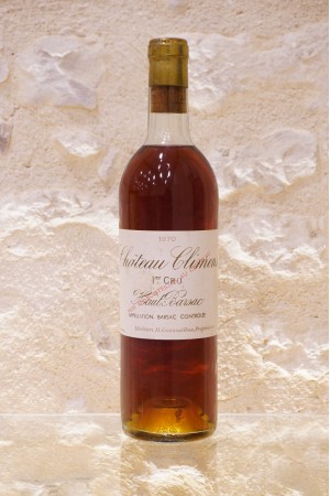 Château Climens Sauternes 1er Cru Classé 1970