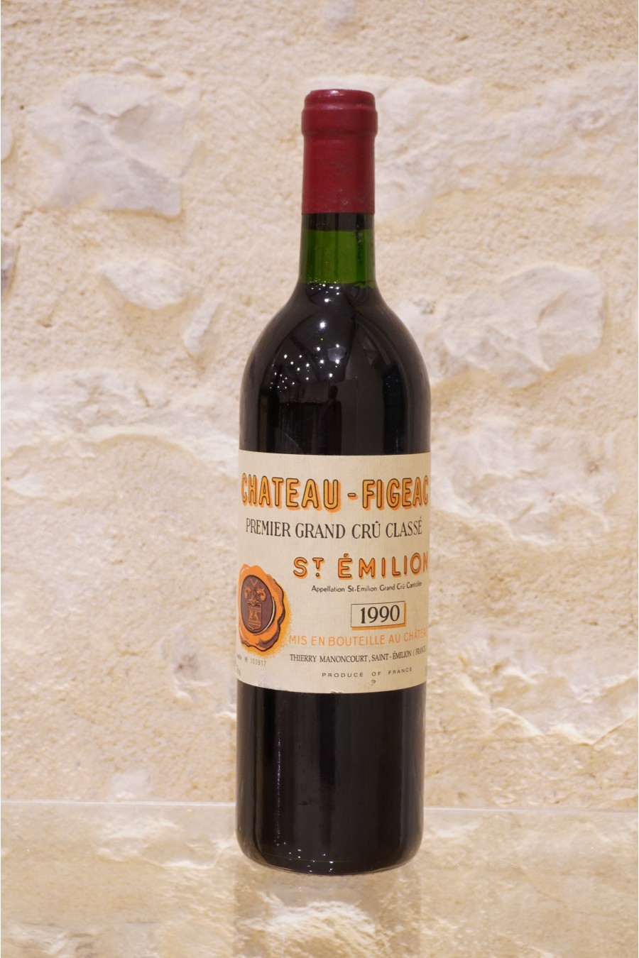 Château Figeac Saint-Emilion 1er Grand Cru Classé 1990