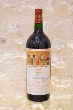Château Mouton Rothschild Pauillac 1er Cru Classé 1991 MAGNUM