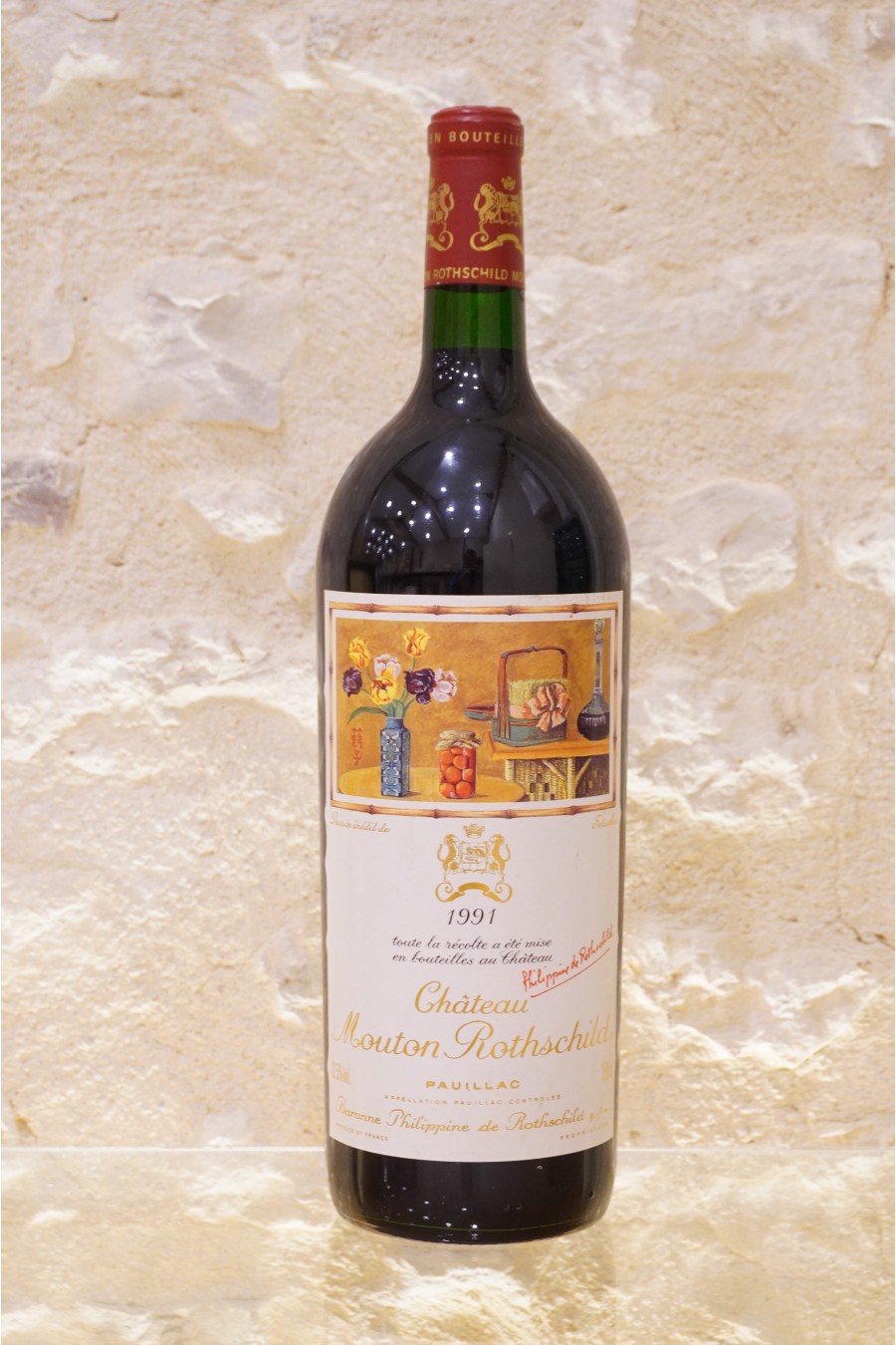 Château Mouton Rothschild Pauillac 1er Cru Classé 1991 MAGNUM