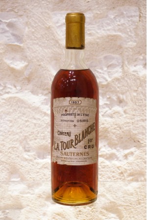 Château La Tour Blanche Sauternes 1er Cru Classé 1957