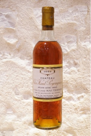 Château Clos Haut Peyraguey Sauternes 1er Cru Classé 1971
