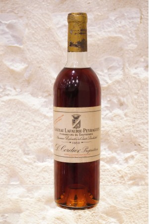 Château Lafaurie-Peyraguey Sauternes 1er Grand Cru Classé 1959
