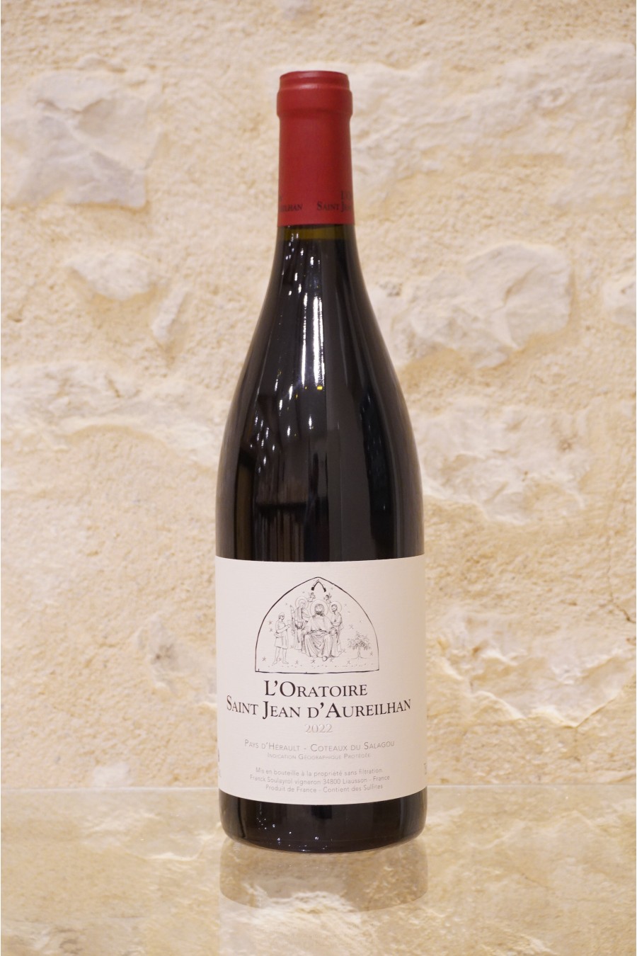 L'Oratoire Saint Jean D'Aureilhan IGP Pays d'Hérault Côteaux du Salagou 2022