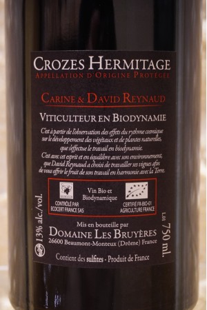 Domaine Les Bruyères David Reynaud Crozes-Hermitage Les Croix 2022