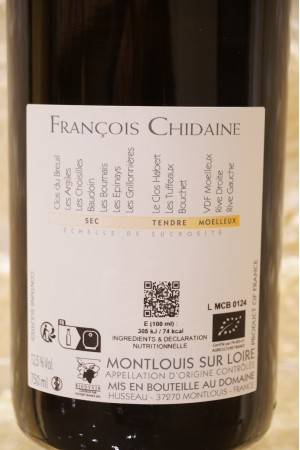 François Chidaine "Clos du Breuil" Montlouis-sur-Loire 2024