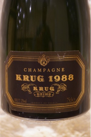 Krug Vintage Champagne Brut 1988