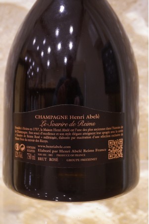 Henri Abelé Sourire de Reims Champagne Rosé 2002