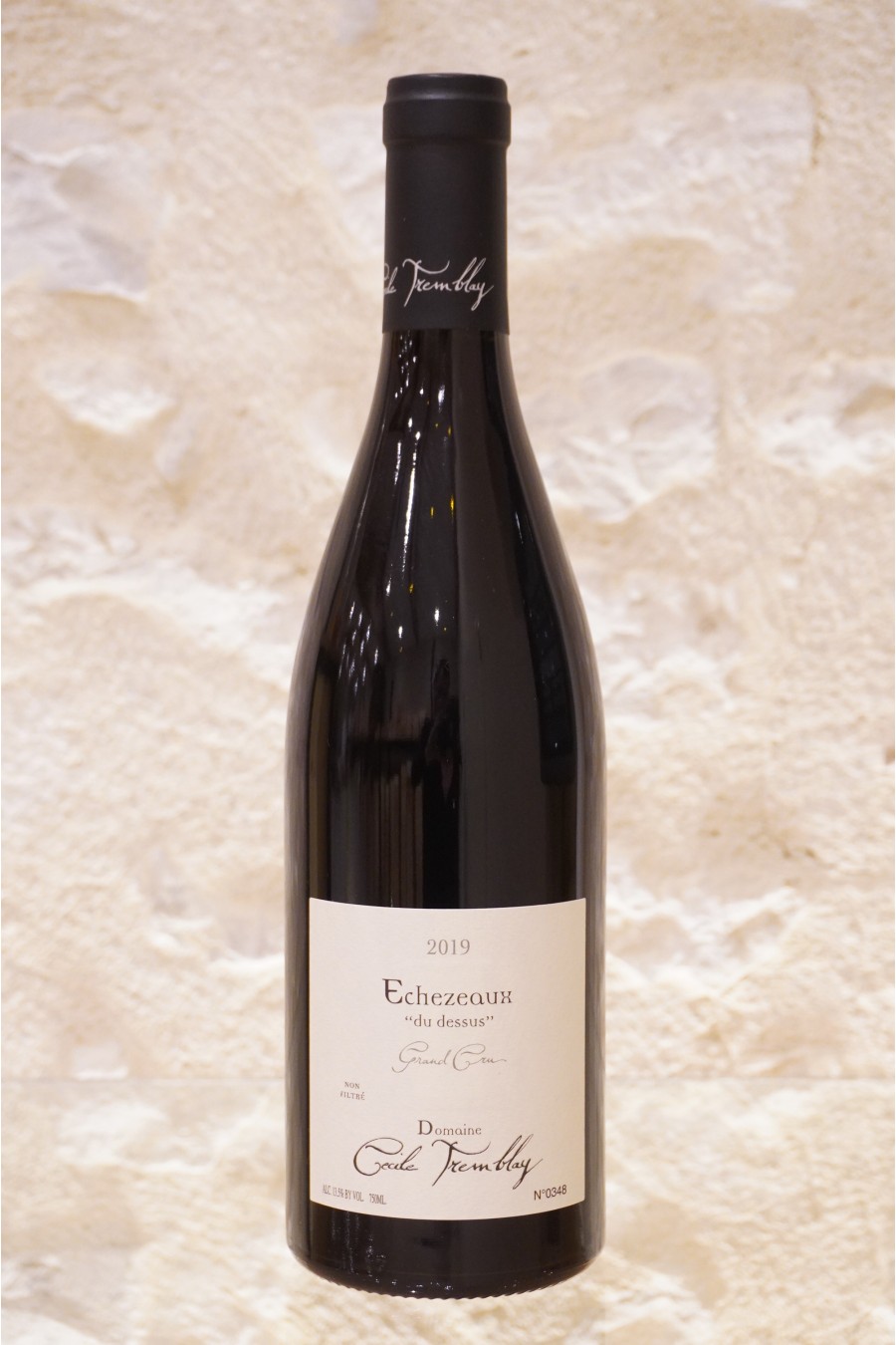 Domaine Cécile Tremblay Echezeaux "Du Dessus" Grand Cru 2019 Domaine Cécile Tremblay Echezeaux "Du Dessus" Grand Cru 2019