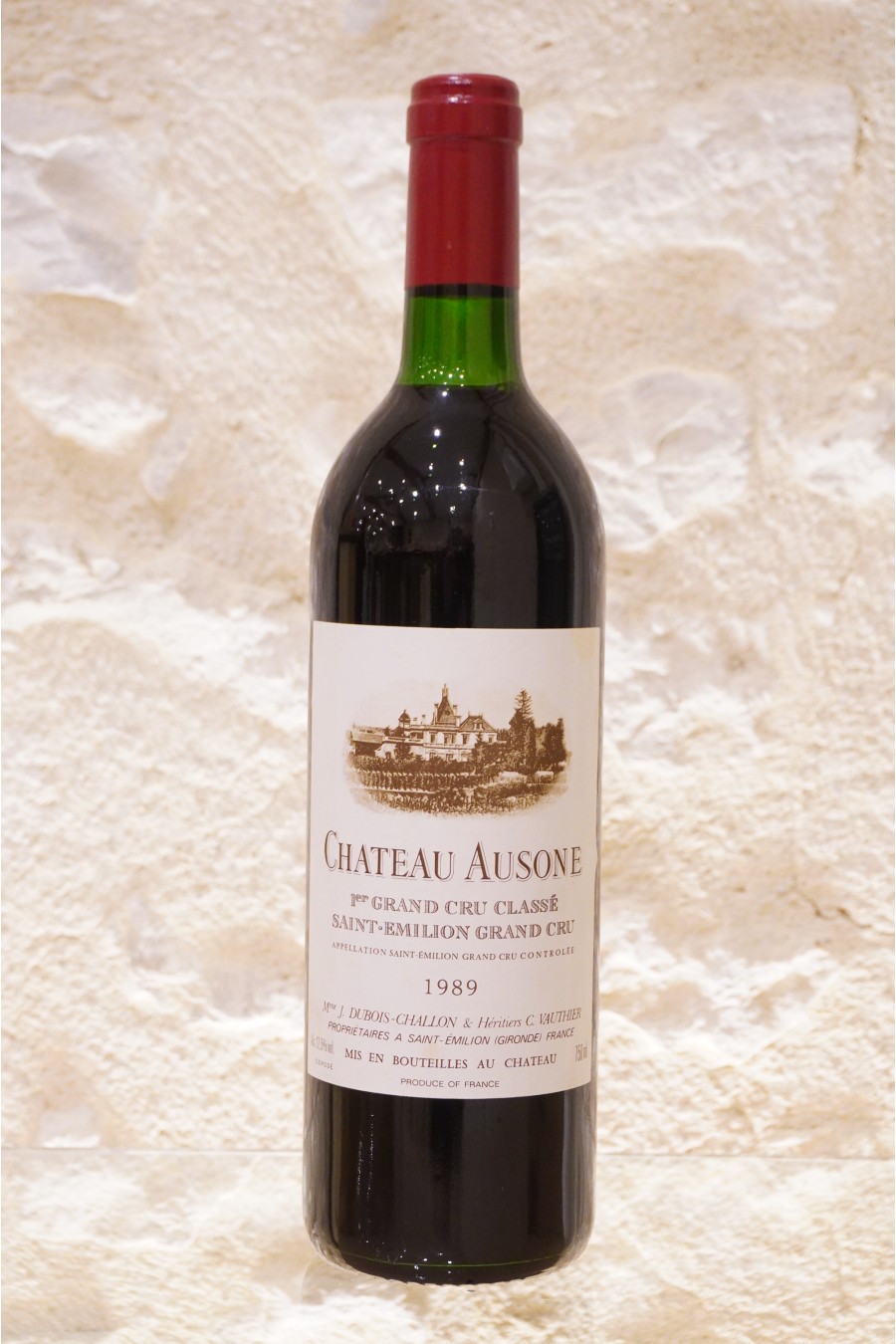 Château Ausone Saint-Emilion 1er Grand Cru Classé 1989 Château Ausone Saint-Emilion 1er Grand Cru Classé 1989
