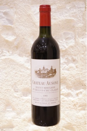 Château Ausone Saint-Emilion 1er Grand Cru Classé 1981