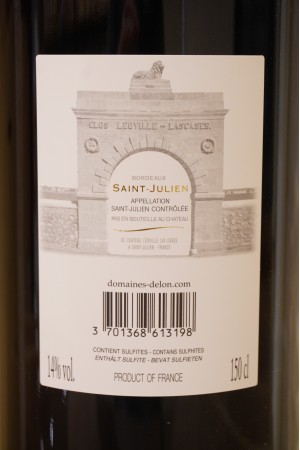 Château Léoville Las Cases Saint-Julien 2e Cru Classé 2019 OWC1 MAGNUM