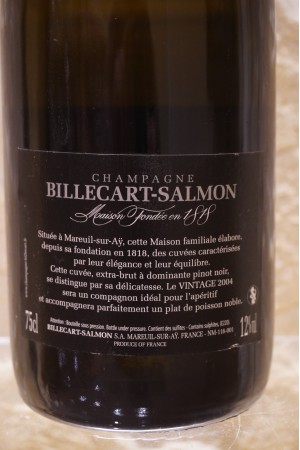 Billecart-Salmon Vintage Champagne 2004