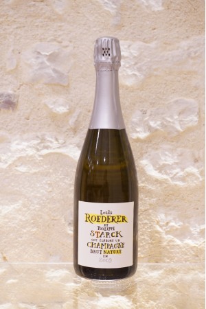 Louis Roederer Champagne Brut Nature Philippe Starck 2009