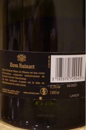 Dom Ruinart Champagne Blanc de Blancs 2007 MAGNUM