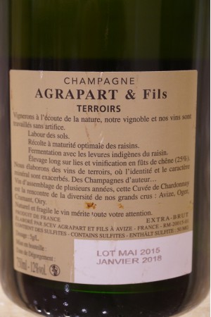 Agrapart et Fils "Terroirs" Champagne Blanc de Blancs Extra Brut