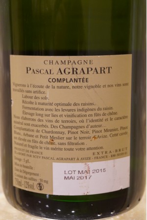 Agrapart et Fils "Complantée" Champagne Grand Cru Extra Brut