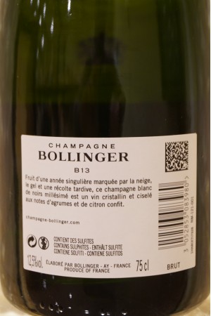 Bollinger B13 Champagne Brut