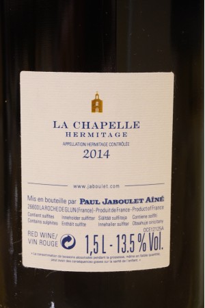 Paul Jaboulet Hermitage La Chapelle 2014 MAGNUM