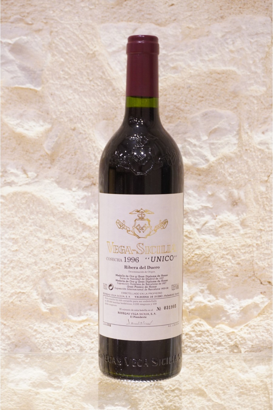 Vega-Sicilia "Unico" Ribera Del Duero Gran Reserva 1996