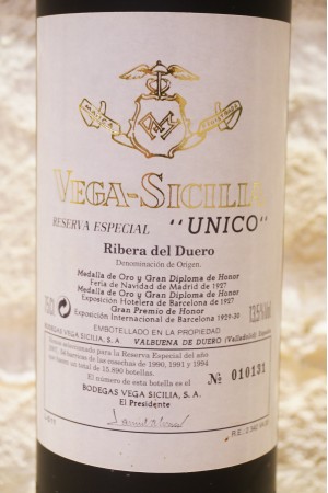 Vega-Sicilia "Reserva Especial" Ribera Del Duero Release 2007