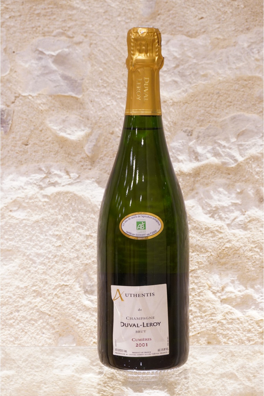 Duval-Leroy Cumières Champagne Brut 2001