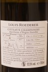 Louis Roederer "Hommage à Camille" Côteaux Champenois blanc 2019