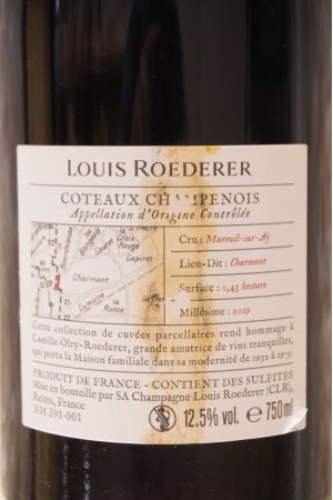 Louis Roederer "Hommage à Camille" Côteaux Champenois rouge 2019