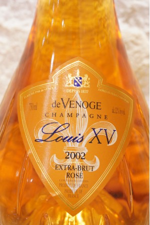 De Venoge Louis XV Champagne Rosé Extra-Brut 2002