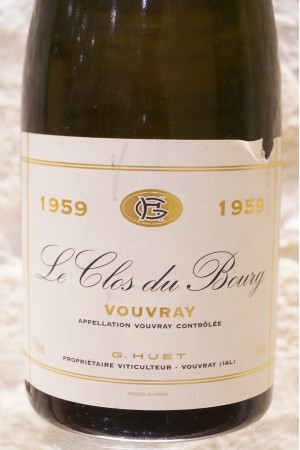 Domaine Huet "Clos du Bourg" Vouvray Moelleux 1959