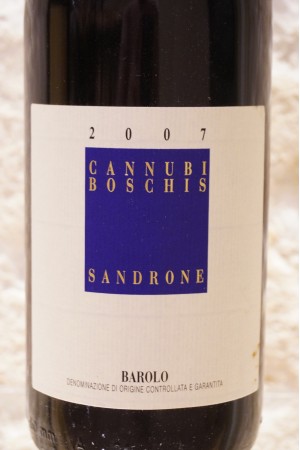 Luciano Sandrone "Cannubi Boschis" Barolo 2007