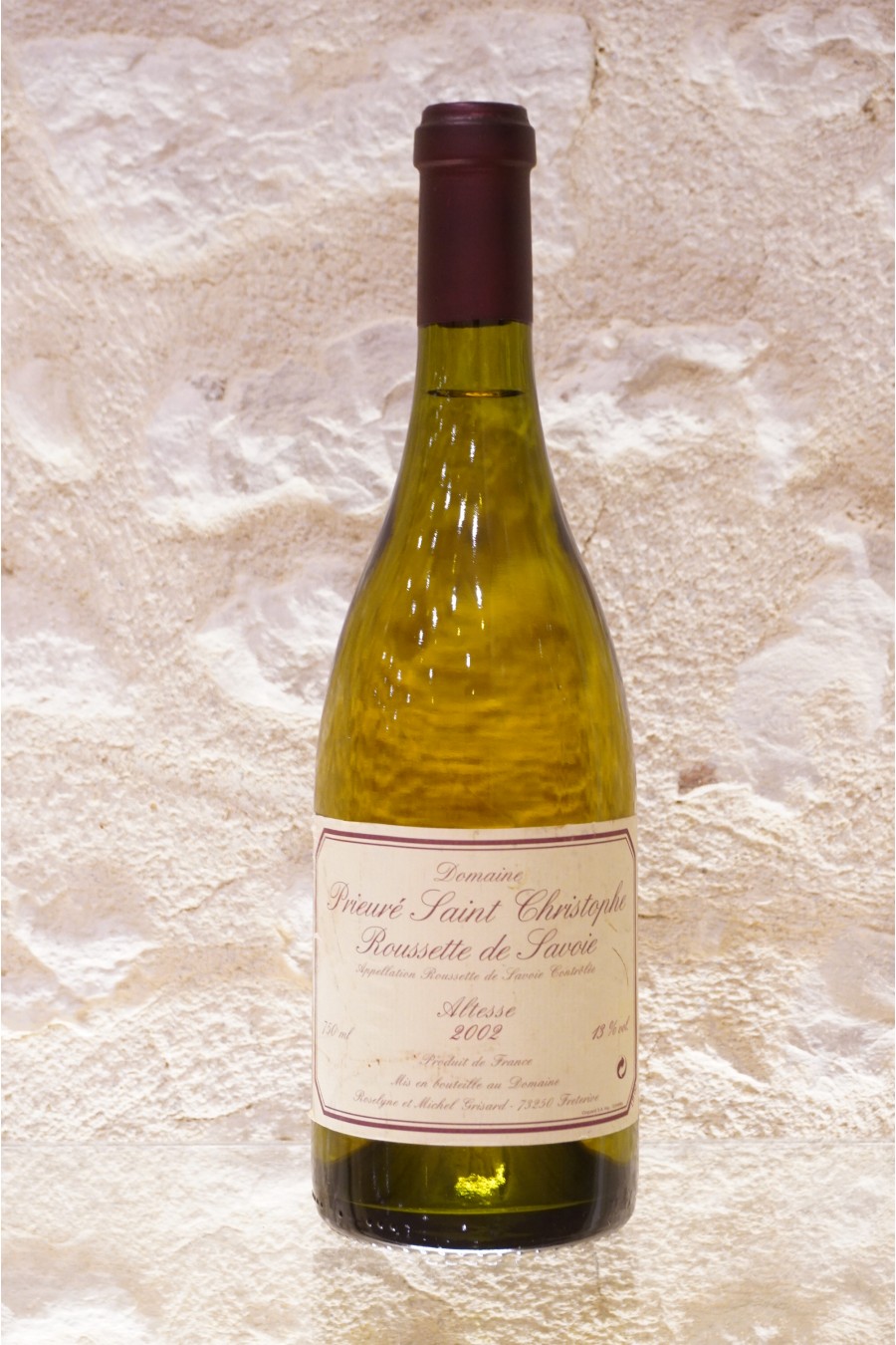 Domaine Prieuré Saint-Christophe "Altesse" Roussette de Savoie 2002