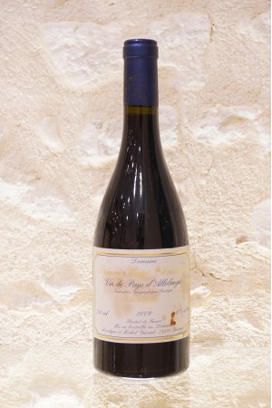 Domaine Prieuré Saint-Christophe "Mondeuse Prestige" Vin de Pays d'Allobrogie 2009