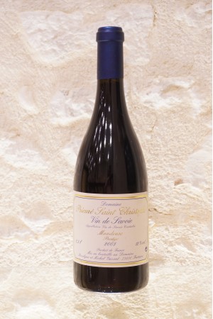 Domaine Prieuré Saint-Christophe "Mondeuse Prestige" Vin de Savoie 2003