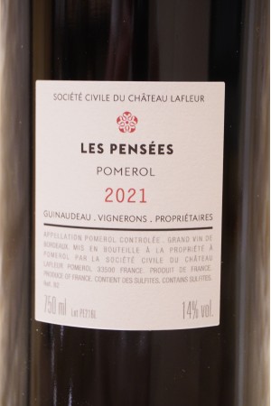 Château Lafleur "Les Pensées" Pomerol 2021