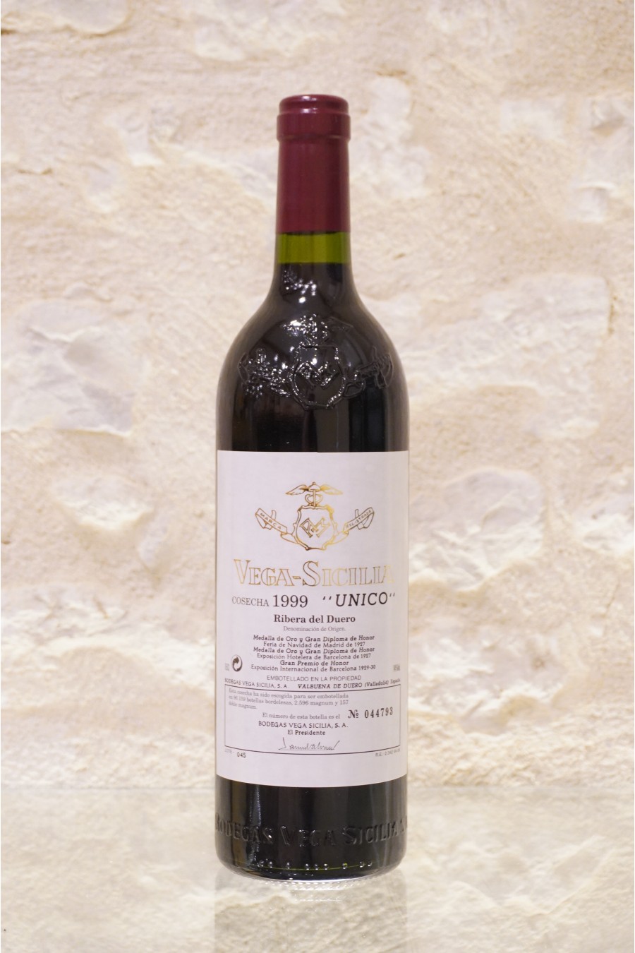 Vega-Sicilia "Unico" Ribera Del Duero Gran Reserva 1999