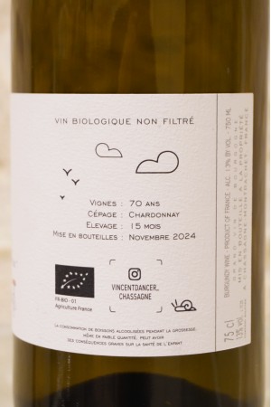 Vincent Dancer Chassagne-Montrachet "Tête du Clos" 1er Cru 2023