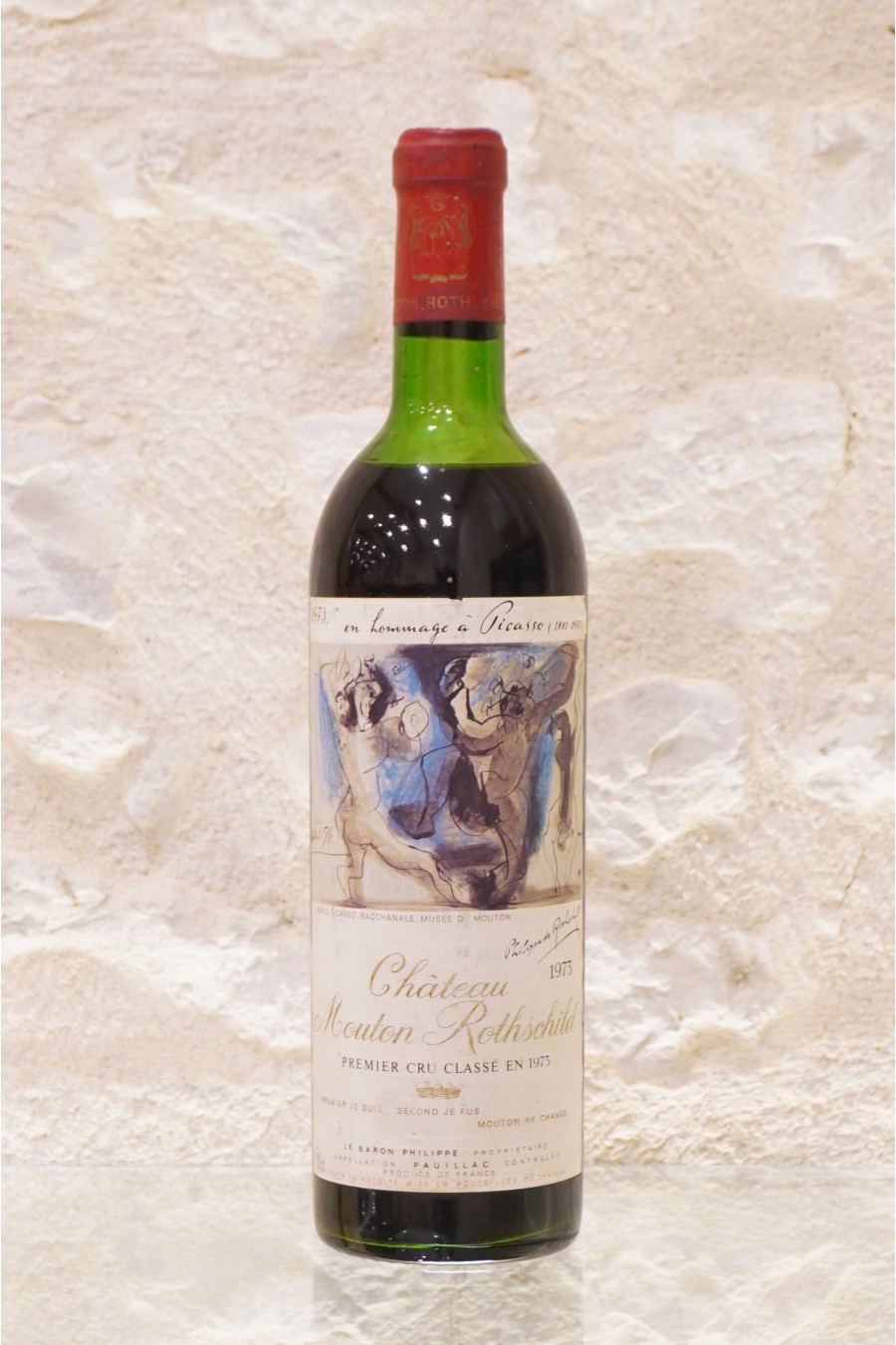 Château Mouton Rothschild Pauillac 1er Cru Classé 1973