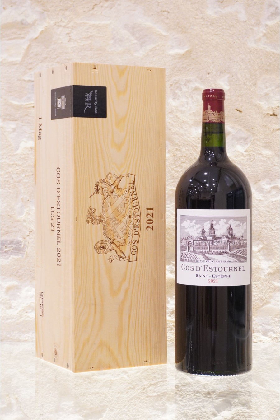 Château Cos d'Estournel Saint-Estèphe 2e Cru Classé 2021 OWC1 MAGNUM