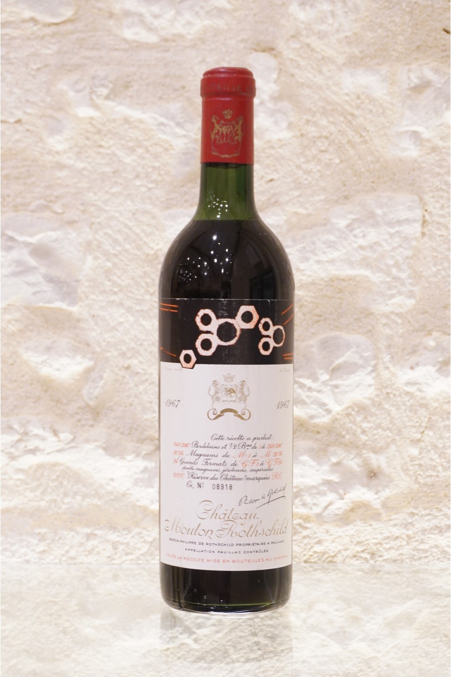 Château Mouton Rothschild Pauillac 1er Cru Classé 1967