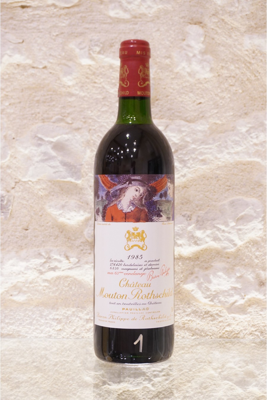 Château Mouton Rothschild Pauillac 1er Cru Classé 1985